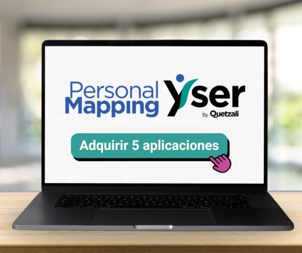 Paquete de 5 aplicaciones al Test Personal Mapping Yser